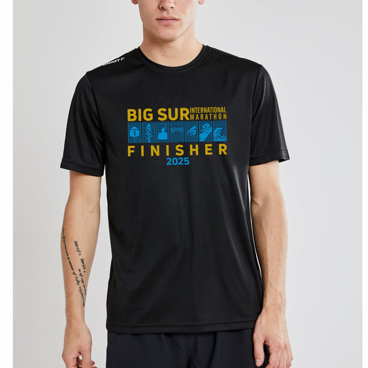 BSIM Men's Tech CRAFT Tee -Black- 2025 Finisher