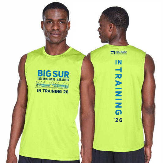 BSIM Men's Tech Tank -Hi Viz- 2026 In Training