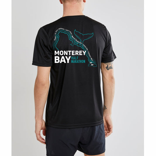 MBH Men's Tech Tee -Black- Finisher Course