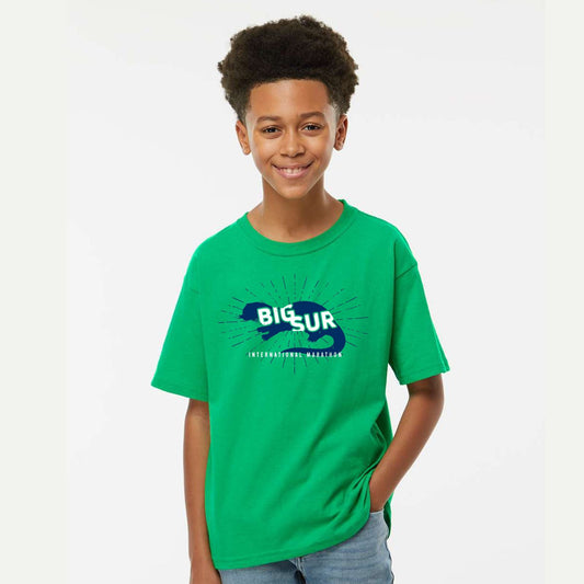 BSIM Youth Fashion Tee -Irish Green- Otter