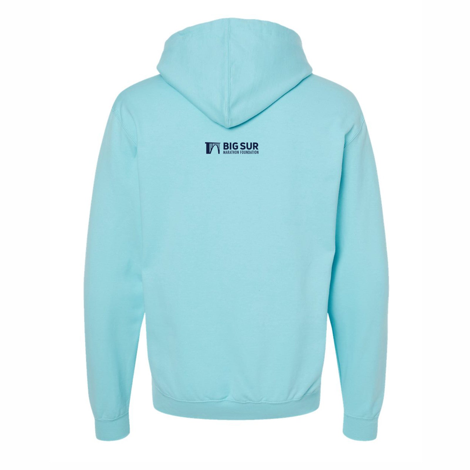 BSIM Adult Fleece Hoody -Purist Blue- Flowers