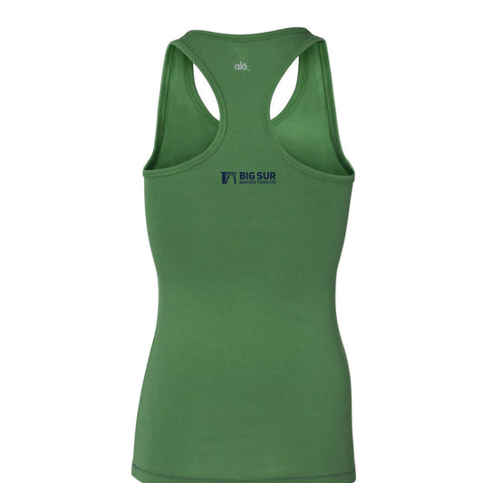 BSIM Women's ALO Bamboo Singlet -Leaf- Flowers