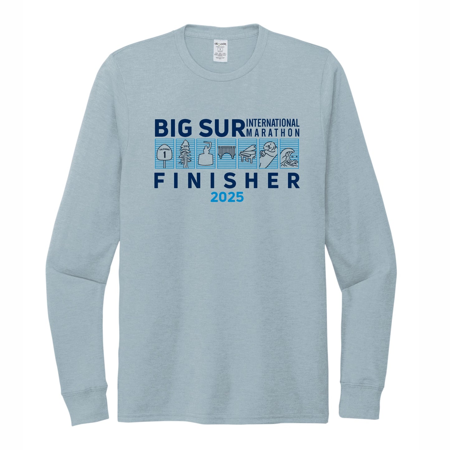 BSIM Adult LS Eco Tee -Light Blue- 2025 Finisher