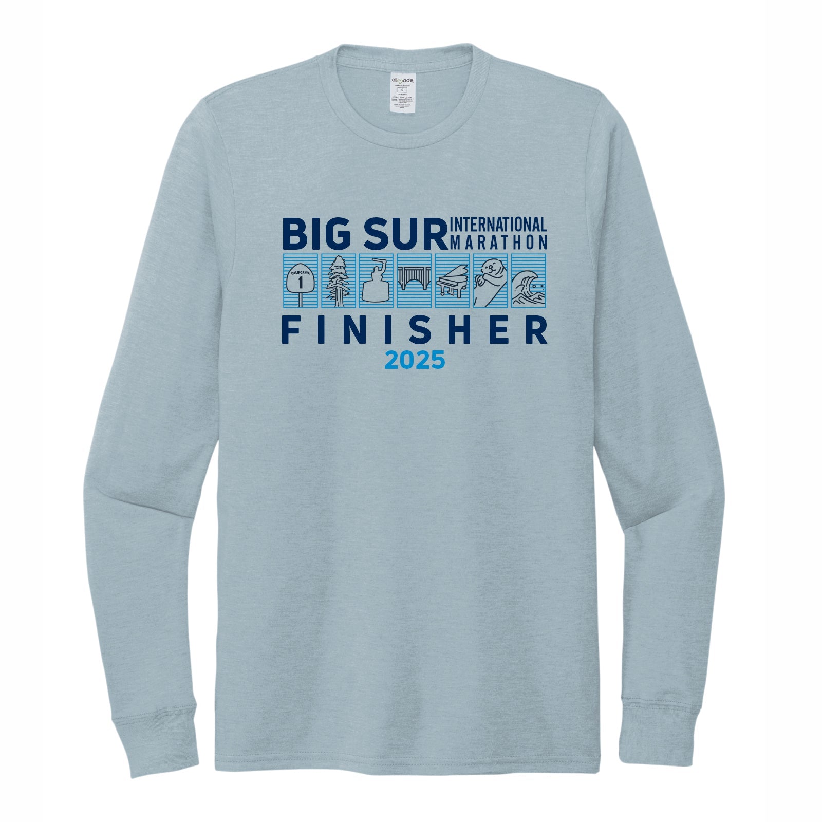BSIM Adult LS Eco Tee -Light Blue- 2025 Finisher