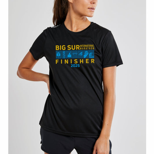 BSIM Women's Tech CRAFT Tee -Black- 2025 Finisher