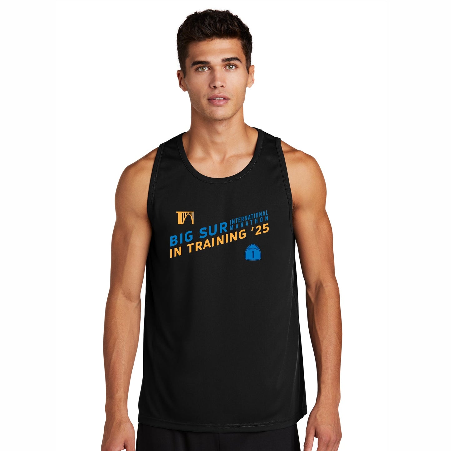 BSIM Men's Tech Tank -Black- 2025 In Training