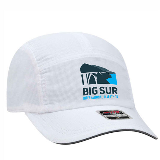 BSIM Cap -White 5-Panel- Embroidered Logo