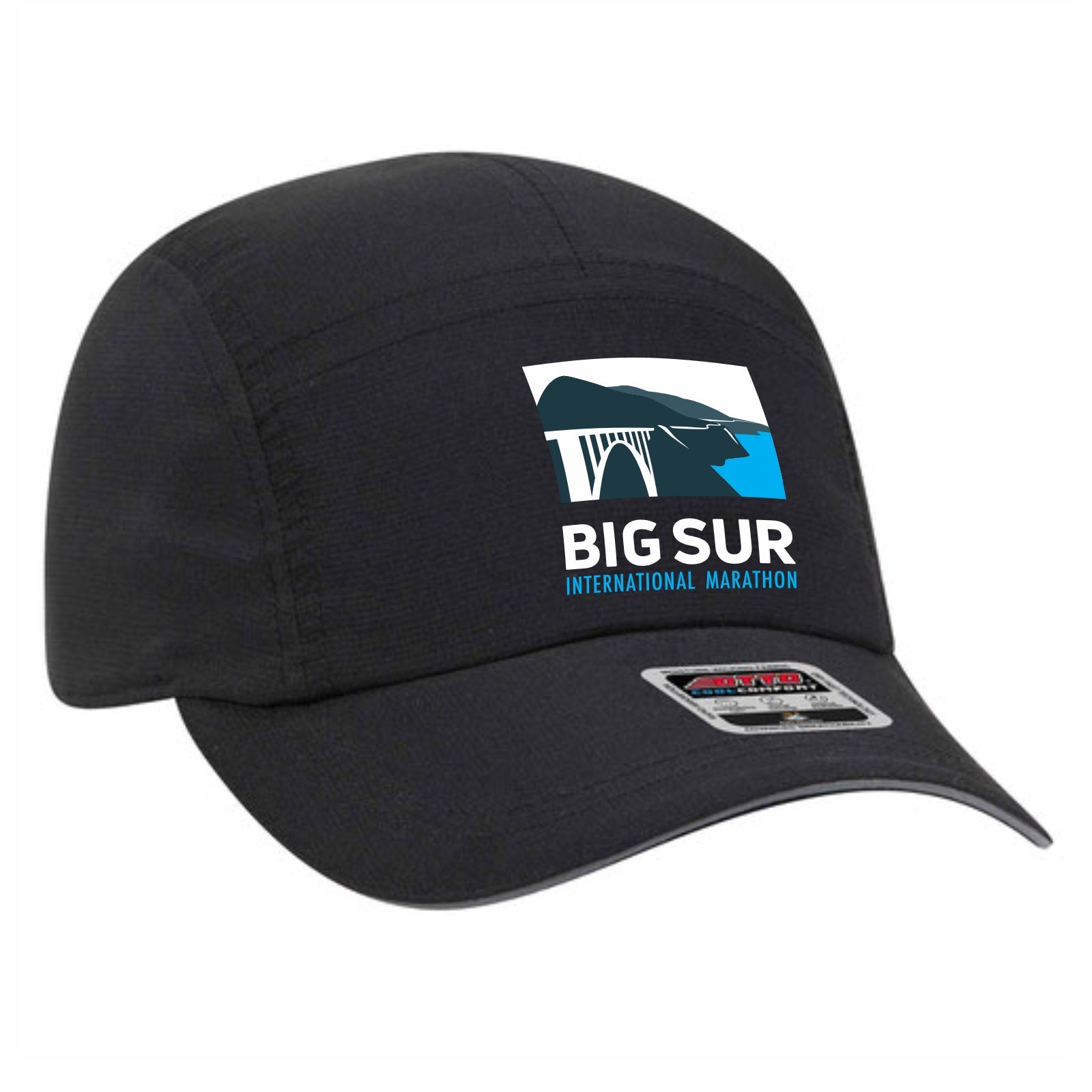 BSIM Cap -Black 5-Panel- Embroidered Logo