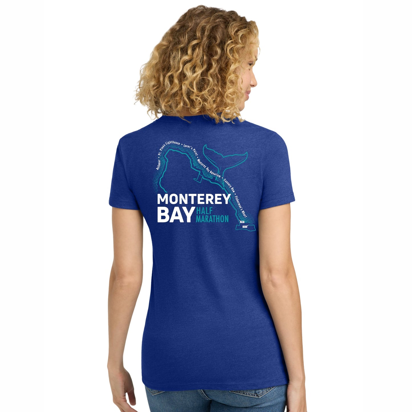 MBH Women's Fashion Tee -Royal- Finisher Course