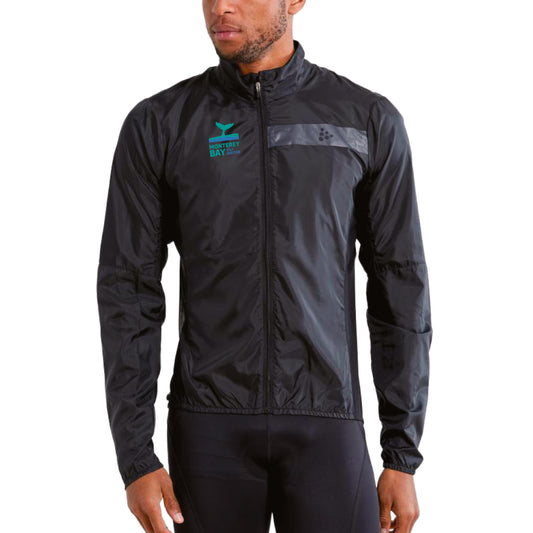 MBH Men's CRAFT Lightweight Shell -Black- Embr.