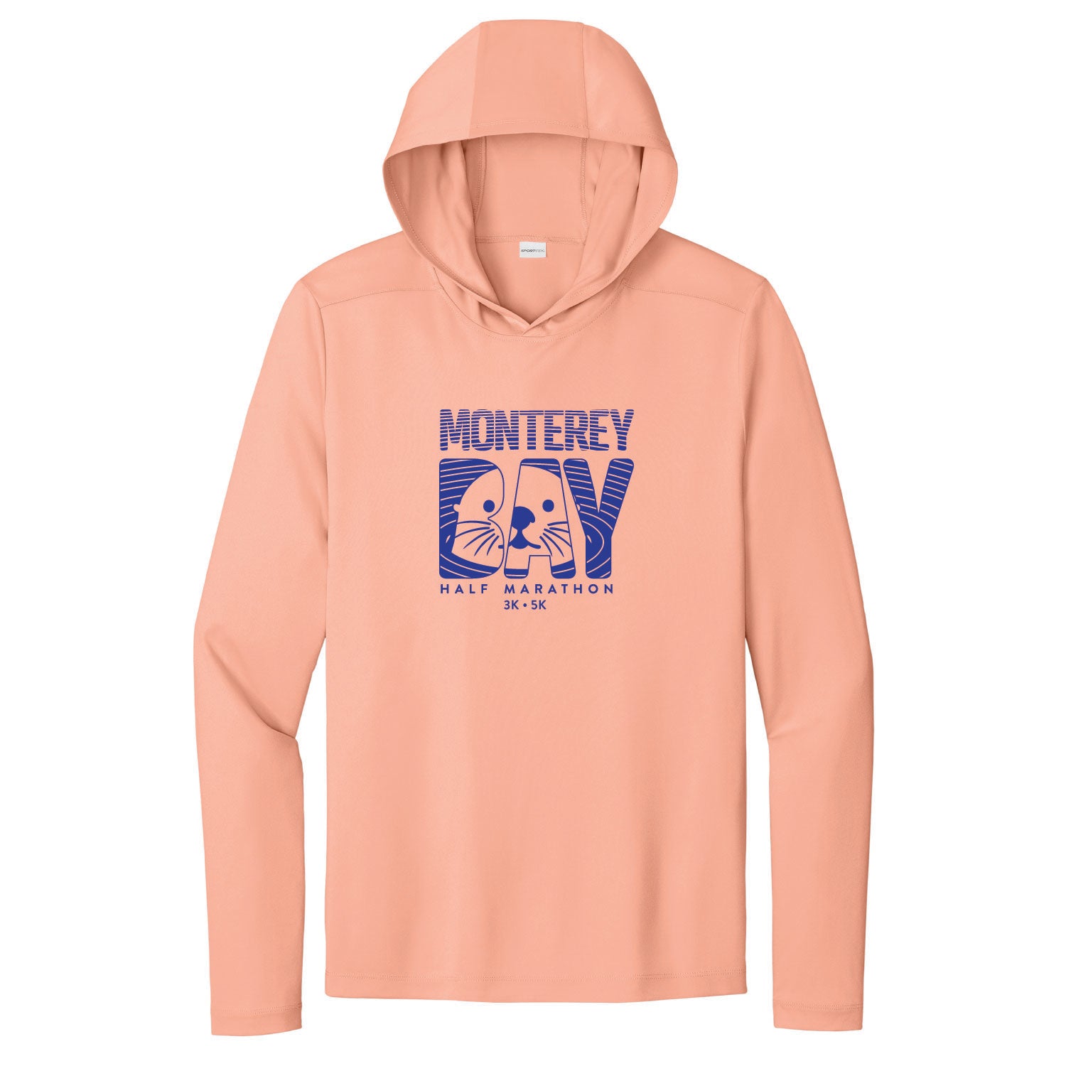MBH Adult LS Tech Sun Hoody -Soft Coral- Otter
